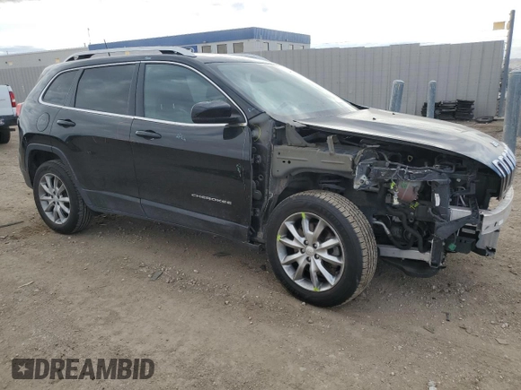 2018 Jeep Cherokee Limited z VIN 1C4PJMDB0JD554762, wystawiony jako Copart lot #50364635 z przebiegiem 53 134 mil mil oraz Szkoda całkowita • Salvage title. Historia ofert i sprzedaży dostępna na DreamBid. Obrazek 4.