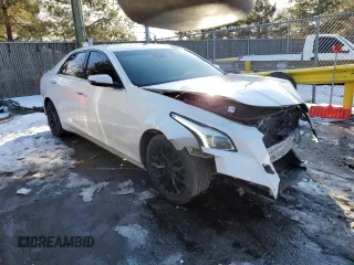 2018 Cadillac CTS Sedan Luxury AWD with VIN 1G6AX5SX8J0142351, listed as a Copart auction lot 42969535 with 91,152 mi miles and Salvage Title. Bid and sale history available at carsss.com. Image 4.