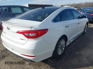 2015 Hyundai Sonata 2.4L Sport with VIN 5NPE34AF7FH035377, listed as a IAAI auction lot 41669248 with 155,385 mi miles. Bid and sale history available at carsss.com. Image 4.