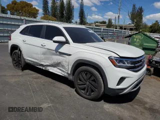 2021 Volkswagen Atlas SE z VIN 1V2JC2CA9MC221417, wystawiony jako Copart lot #49646075 z przebiegiem 49 087 mil mil oraz Nie do naprawy • Non repairable. Historia ofert i sprzedaży dostępna na DreamBid. Obrazek 4.