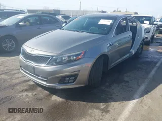 2015 Kia Optima SXL Turbo with VIN 5XXGR4A60FG413655, listed as a IAAI auction lot 41652388 with 134,642 mi miles and . Bid and sale history available at DreamBid. Image 19.