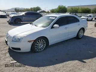 2007 Mercury Milan Premier with VIN 3MEHM08187R602626, listed as a Copart auction lot 59989294 with 128,471 mi miles and Salvage Title. Bid and sale history available at carsss.com. Image 1.