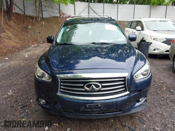 2015 Infiniti QX60 with VIN 5N1AL0MM5FC535725, listed as a IAAI auction lot 42240578 with 100,356 mi miles and . Bid and sale history available at DreamBid. Image 12.