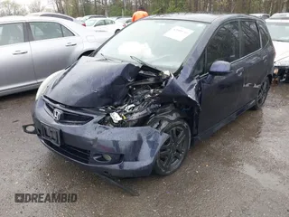 2008 Honda Fit Sport with VIN JHMGD38698S058474, listed as a IAAI auction lot 42009715 with 1 mi miles. Bid and sale history available at carsss.com. Image 6.
