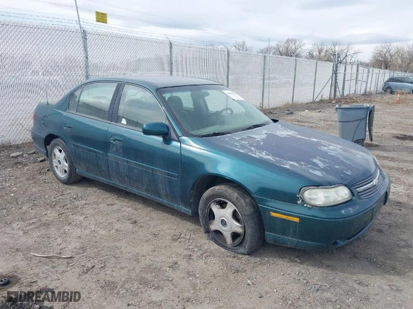 2001 Chevrolet Malibu LS with VIN 1G1NE52JX16228945, listed as a IAAI auction lot 41675329 with 160,550 mi miles. Bid and sale history available at carsss.com. Image 1.