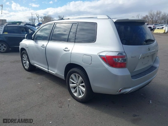2008 Toyota Highlander Hybrid Limited with VIN JTEEW44A482004997, listed as a IAAI auction lot 41665056 with 297,452 mi miles. Bid and sale history available at carsss.com. Image 3.