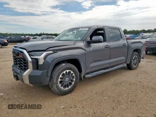 2024 Toyota Tundra SR5 с VIN 5TFLA5AB0RX032393, выставлен на аукционе Copart как лот 59181205 с пробегом 22 529 миль миль и Списание • Salvage title. История ставок и продаж доступна на DreamBid. Изображение 1.
