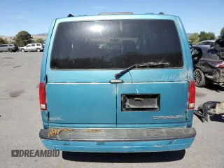 1996 Chevrolet Astro with VIN 1GNDM19W6TB126141, listed as a Copart auction lot 54097374 with 151,038 mi miles and Non Repairable. Bid and sale history available at carsss.com. Image 6.