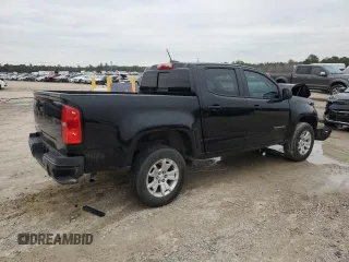 2021 Chevrolet Colorado 2WD LT with VIN 1GCGSCEA9M1278729, listed as a Copart auction lot 88572395 with 38,492 mi miles and Salvage Title. Bid and sale history available at carsss.com. Image 3.