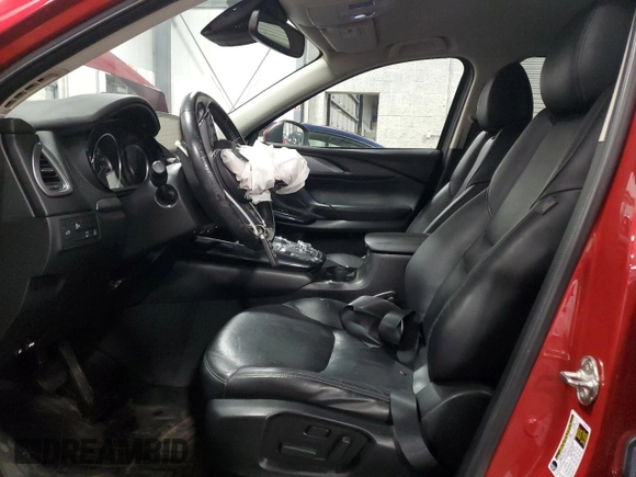 2017 Mazda CX-9 Touring with VIN JM3TCBCY7H0134539, listed as a Copart auction lot 83323034 with 111,813 mi miles and Salvage Title. Bid and sale history available at carsss.com. Image 7.