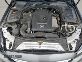 2015 Mercedes-Benz C 300 Luxury with VIN 55SWF4KB6FU013567, listed as a Copart auction lot 60647355 with 61,943 mi miles and Salvage title. Bid and sale history available at DreamBid. Image 11.