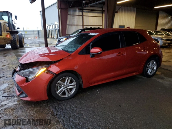 2019 Toyota Corolla SE with VIN JTNK4RBE0K3021471, listed as a Copart auction lot 81147644 with 155,529 mi miles and Salvage Title. Bid and sale history available at DreamBid. Image 1.