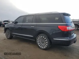 2019 Lincoln Navigator Reserve with VIN 5LMJJ3LT4KEL10417, listed as a Copart auction lot 81532284 with 140,395 mi miles and Salvage title. Bid and sale history available at DreamBid. Image 2.