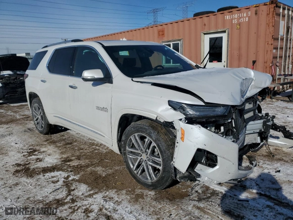 2023 Chevrolet Traverse High Country with VIN 1GNEVNKW7PJ319431, listed as a Copart auction lot 42181505 with 0 mi miles and Salvage Title. Bid and sale history available at carsss.com. Image 4.