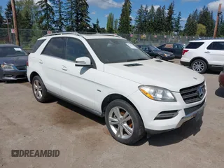 2012 Mercedes-Benz M 350 with VIN 4JGDA2EB1CA001253, listed as a IAAI auction lot 42101210 with 149,920 mi miles and . Bid and sale history available at DreamBid. Image 1.