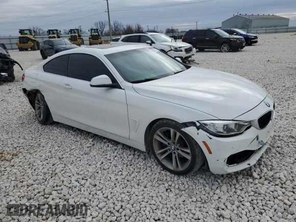2017 BMW 4 Series 430i with VIN WBA4R7C37HK896333, listed as a Copart auction lot 88597215 with 114,500 mi miles and Salvage Title. Bid and sale history available at DreamBid. Image 4.