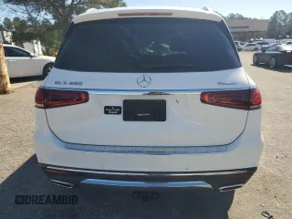 2022 Mercedes-Benz GLS 450 with VIN 4JGFF5KE4NA594331, listed as a Copart auction lot 49956325 with 37,563 mi miles and Salvage Title. Bid and sale history available at DreamBid. Image 6.