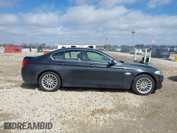 2013 BMW 5 Series 535i with VIN WBAFR7C5XDC823746, listed as a IAAI auction lot 41864658 with 185,180 mi miles and . Bid and sale history available at DreamBid. Image 12.