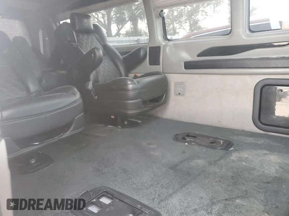 2020 GMC Savana Cargo Van with VIN 1GTW7BFG2L1262154, listed as a Copart auction lot 75292064 with 0 mi miles and Non Repairable. Bid and sale history available at carsss.com. Image 11.