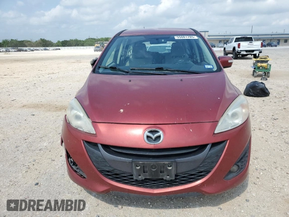2013 Mazda 5 Touring with VIN JM1CW2CL8D0152322, listed as a Copart auction lot 55081785 with 149,122 mi miles and Salvage title. Bid and sale history available at DreamBid. Image 5.