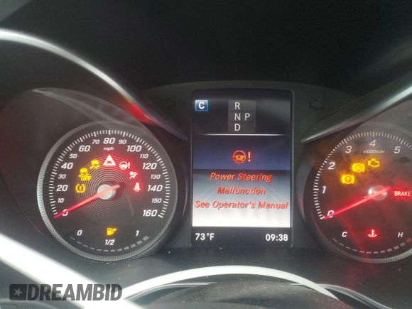 2018 Mercedes-Benz C 300 z VIN WDDWJ4JB3JF744520, wystawiony jako Copart lot #56414345 z przebiegiem Nie podano mil oraz Szkoda całkowita • Salvage title. Historia ofert i sprzedaży dostępna na DreamBid. Obrazek 9.