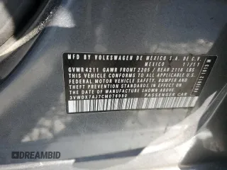 2012 Volkswagen Jetta SE с VIN 3VWDX7AJ7CM076990, выставлен на аукционе Copart как лот 49857325 с пробегом 112 817 миль миль и Чистый • Clean title. История ставок и продаж доступна на DreamBid. Изображение 12.
