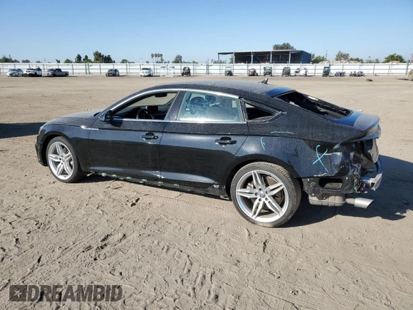 2018 Audi A5 Sportback Premium Plus with VIN WAUENCF51JA017863, listed as a Copart auction lot 70550523 with 63,270 mi miles. Bid and sale history available at carsss.com. Image 2.