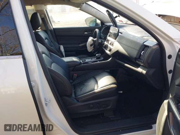2023 Nissan Pathfinder SL with VIN 5N1DR3CD1PC208061, listed as a IAAI auction lot 42087660 with 37,018 mi miles and . Bid and sale history available at DreamBid. Image 5.