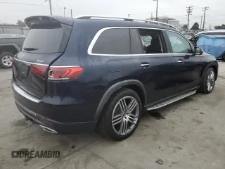 2020 Mercedes-Benz GLS 450 with VIN 4JGFF5KE1LA292637, listed as a Copart auction lot 86588494 with 74,557 mi miles and Salvage Title. Bid and sale history available at DreamBid. Image 3.