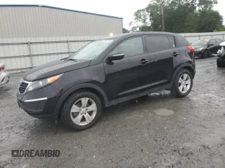2012 Kia Sportage LX z VIN KNDPB3A22C7334598, wystawiony jako Copart lot #58594105 z przebiegiem 134 688 mil mil oraz Czysty tytuł • Clean title. Historia ofert i sprzedaży dostępna na DreamBid. Obrazek 1.