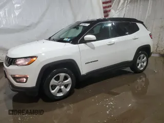 2020 Jeep Compass Latitude with VIN 3C4NJDBB3LT244287, listed as a Copart auction lot 57587395 with 53,063 mi miles and Clean title. Bid and sale history available at DreamBid. Image 1.