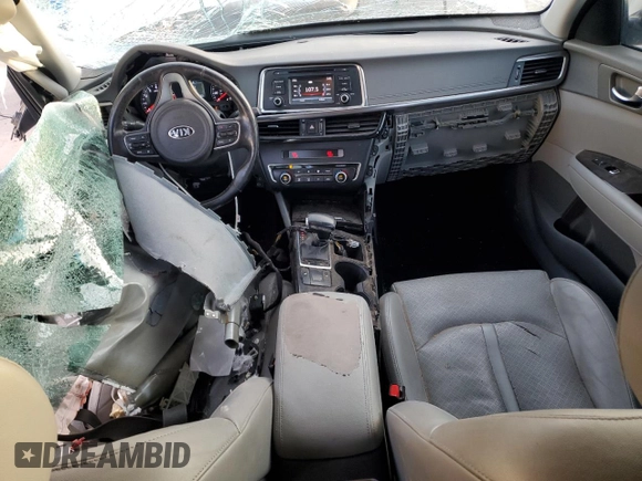 2016 Kia Optima EX with VIN 5XXGU4L34GG030790, listed as a Copart auction lot 46447705 with 148,890 mi miles and Salvage Title. Bid and sale history available at carsss.com. Image 8.