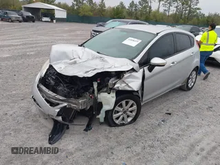 2013 Ford Fiesta SE with VIN 3FADP4EJ6DM107293, listed as a IAAI auction lot 41898229 with 129,694 mi miles. Bid and sale history available at carsss.com. Image 17.