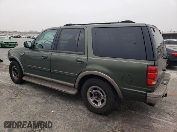 2001 Ford Expedition Eddie Bauer with VIN 1FMRU17L81LA85456, listed as a Copart auction lot 75678844 with 218,070 mi miles and Salvage title. Bid and sale history available at DreamBid. Image 2.