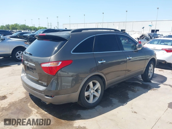 2008 Hyundai Veracruz GLS with VIN KM8NU13C48U066685, listed as a IAAI auction lot 41987111 with 149,650 mi miles and . Bid and sale history available at DreamBid. Image 4.