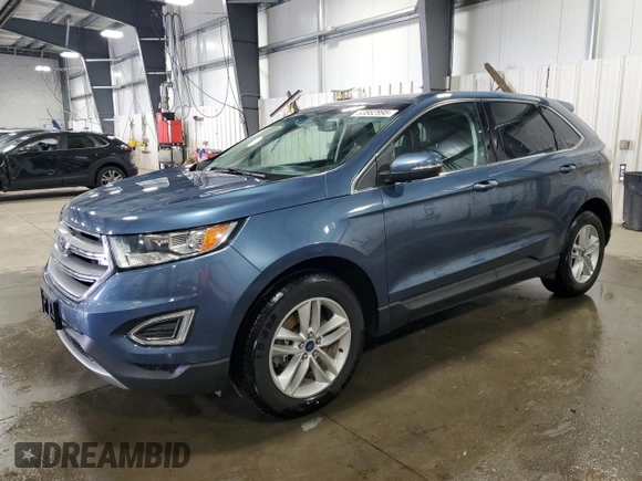 2018 Ford Edge SEL with VIN 2FMPK4J86JBC36507, listed as a Copart auction lot 53562895 with 79,984 mi miles and Salvage Title. Bid and sale history available at carsss.com. Image 1.