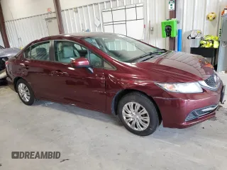2015 Honda Civic LX with VIN 2HGFB2F50FH505934, listed as a Copart auction lot 56029315 with 66,355 mi miles and Salvage title. Bid and sale history available at DreamBid. Image 4.