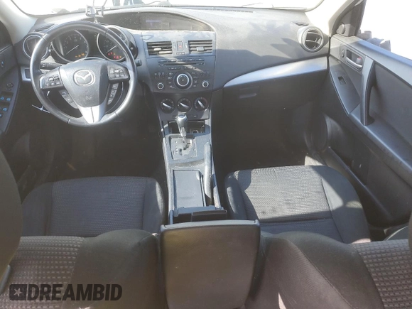 2012 Mazda 3 i Touring with VIN JM1BL1V83C1581108, listed as a Copart auction lot 55108215 with 170,001 mi miles and Salvage title. Bid and sale history available at DreamBid. Image 8.
