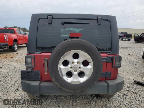 2012 Jeep Wrangler Unlimited Sport RHD with VIN 1C4BJWKGXCL102279, listed as a Copart auction lot 75360814 with 262,514 mi miles and Salvage title. Bid and sale history available at DreamBid. Image 6.