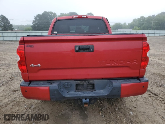 2017 Toyota Tundra Limited z VIN 5TFHW5F10HX595899, wystawiony jako Copart lot #56915095 z przebiegiem 50 700 mil mil oraz Czysty tytuł • Clean title. Historia ofert i sprzedaży dostępna na DreamBid. Obrazek 6.