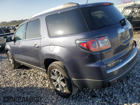 2014 GMC Acadia SLT z VIN 1GKKRRKD5EJ181721, wystawiony jako Copart lot #50465495 z przebiegiem 148 636 mil mil oraz Szkody całkowita. Historia ofert i sprzedaży dostępna na DreamBid. Obrazek 2.