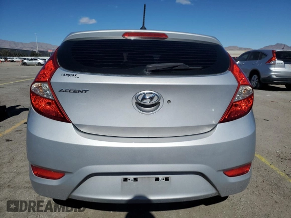 2016 Hyundai Accent SE with VIN KMHCT5AE0GU262238, listed as a Copart auction lot 46346595 with 88,686 mi miles and Salvage Title. Bid and sale history available at carsss.com. Image 6.