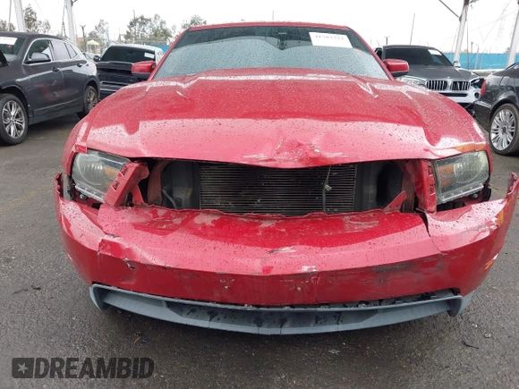 2011 Ford Mustang GT with VIN 1ZVBP8CF8B5131795, listed as a IAAI auction lot 41783322 with 120,406 mi miles. Bid and sale history available at carsss.com. Image 6.