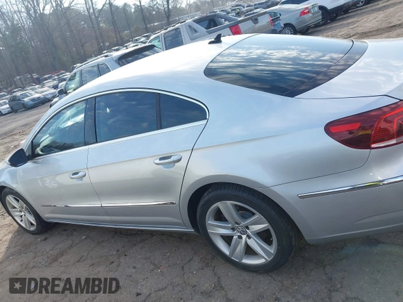 2013 Volkswagen CC Sport with VIN WVWBN7AN3DE553523, listed as a IAAI auction lot 41661320 with 95,085 mi miles and . Bid and sale history available at DreamBid. Image 14.