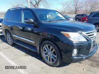 2013 Lexus LX 570 with VIN JTJHY7AX2D4099741, listed as a IAAI auction lot 41870475 with 264,966 mi miles and . Bid and sale history available at DreamBid. Image 1.