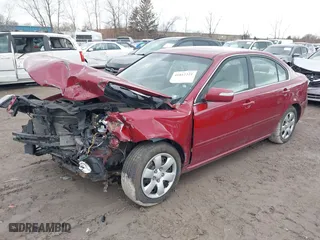 2009 Kia Optima LX with VIN KNAGE228295292892, listed as a IAAI auction lot 41812221 with 179,276 mi miles. Bid and sale history available at carsss.com. Image 2.