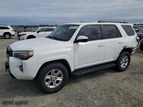 2015 Toyota 4Runner SR5 with VIN JTEZU5JR4F5097720, listed as a Copart auction lot 50255645 with 66,889 mi miles and Salvage Title. Bid and sale history available at carsss.com. Image 1.