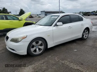 2007 BMW 5 Series 530i with VIN WBANE73527CM46888, listed as a Copart auction lot 61506645 with Not provided miles and Salvage title. Bid and sale history available at DreamBid. Image 1.