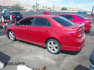 2009 Toyota Corolla XRS with VIN 1NXBE40E49Z011355, listed as a IAAI auction lot 42169188 with Not Provided miles. Bid and sale history available at carsss.com. Image 3.