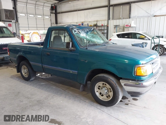 1995 Ford Ranger Splash z VIN 1FTCR10A8SUC00962, wystawiony jako IAAI lot #42594840 z przebiegiem 173 290 mil mil oraz . Historia ofert i sprzedaży dostępna na DreamBid. Obrazek 1.